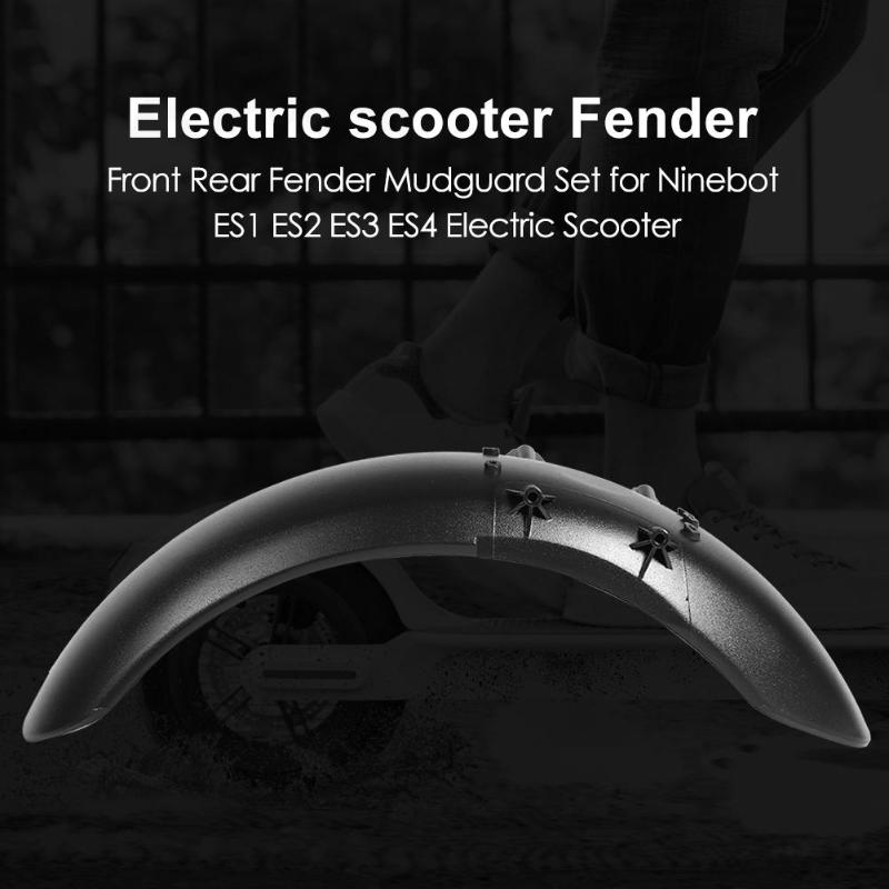 Front Rear Fender Mudguard Set Electric Scooter Tire Tyre Splash Fender for Ninebot ES1 ES2 ES3 ES4 Electric Scooter Accessory-ebowsos