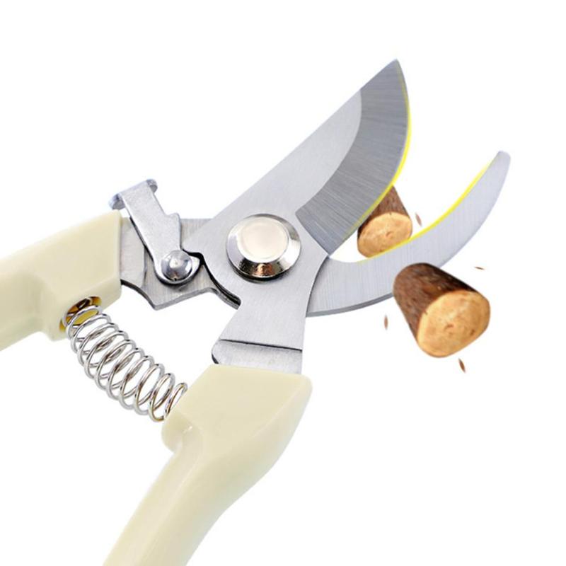 Fruit Tree Pruning Shears Anti-rust and Anti-corrosion Feeling Comfortable Spring Steel Pruners Garden Scissors Grafting Tool - ebowsos