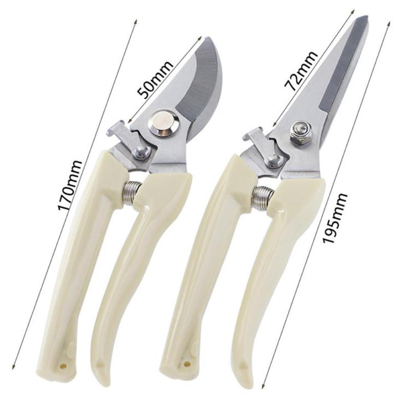 Fruit Tree Pruning Shears Anti-rust and Anti-corrosion Feeling Comfortable Spring Steel Pruners Garden Scissors Grafting Tool - ebowsos