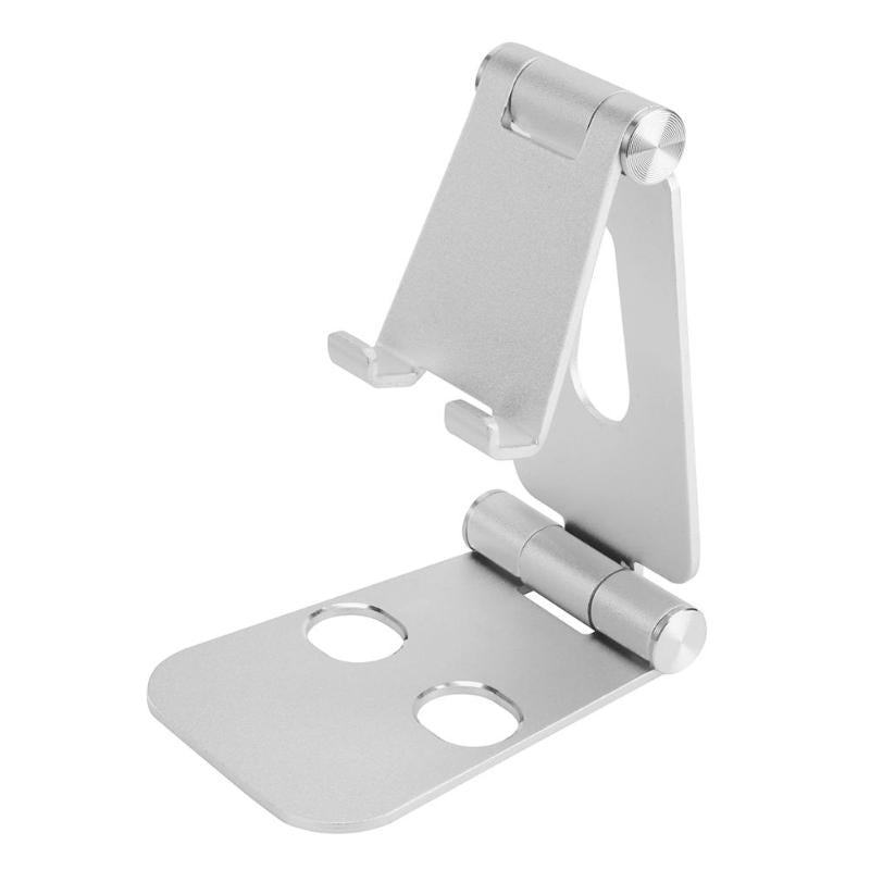 Full Foldable Rotatable Aluminum Alloy Universal Desktop Tablet Phone Holder Stand Mount Support Bracket High Quality Holder - ebowsos