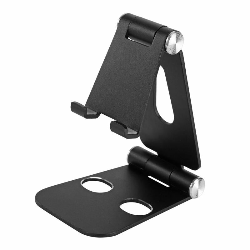 Full Foldable Rotatable Aluminum Alloy Universal Desktop Tablet Phone Holder Stand Mount Support Bracket High Quality Holder - ebowsos