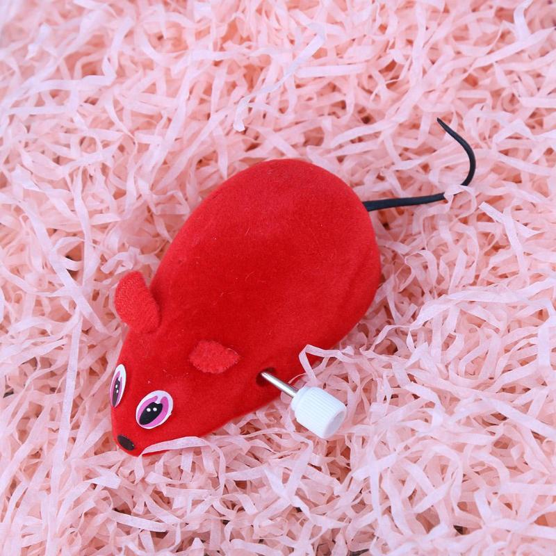 Funny Pet Cat Mice Mouse Rat Toy Clockwork Mouse Rats Toy for Cat Kitten Interactive Plush Mouse Playing Funny Toys Cat Products - ebowsos