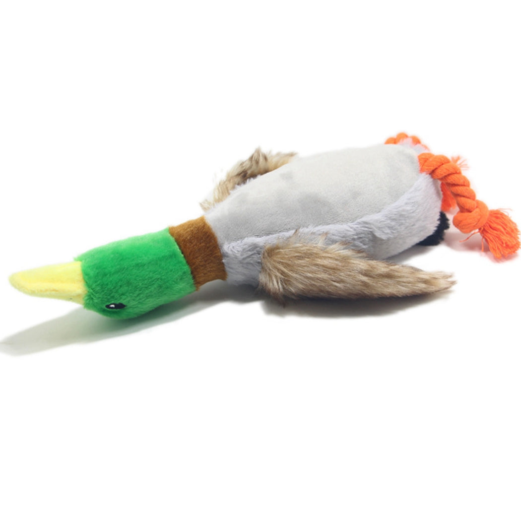 Funny Pet Chew Toy Creative Duck Shape Anti-Bite Pet Squeaky Toy Pet Play Toy For Dogs Cats Pet Supplies Cat Dog Favors-ebowsos