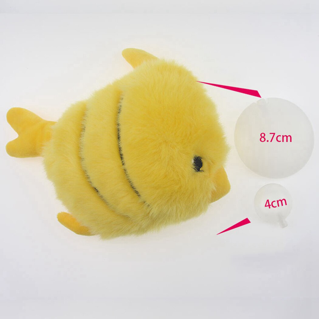 Funny Pet Plush Toy Creative Fish Shape Anti-Bite Pet Squeaky Toy Pet Dog Chew Toy For Dogs Cats Pet Supplies Cat Dog Favors-ebowsos