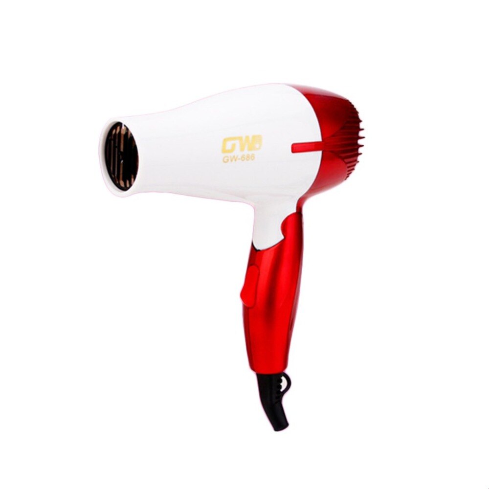 GW-686 1Pc Mini Portable Hair styling Tools  Folding Foldable Compact Traveller Blower Low Power School Students Air Blower - ebowsos