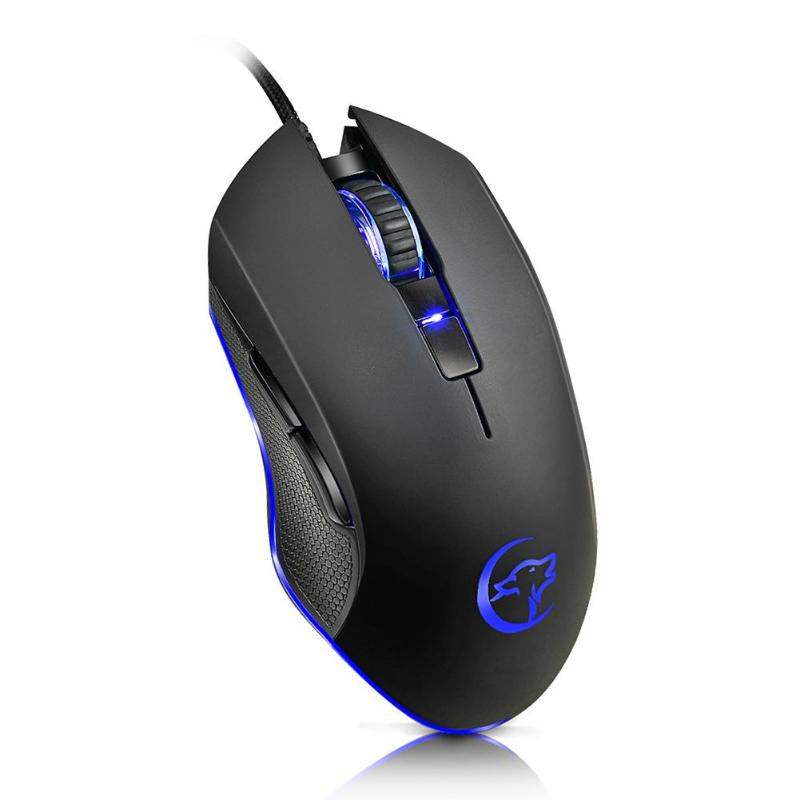 Gaming Mouse 3200DPI 6 Buttons RGB Backlit USB Wired Optical Mouse Gamer for PC Computer Laptop Mice Mouse High Quality - ebowsos