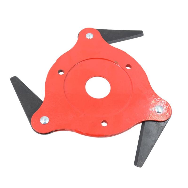 Garden Lawn Mower Blade Manganese Steel Grass Trimmer Brush Cutter Head High Hardness Sharper More Durable Easy to Install - ebowsos
