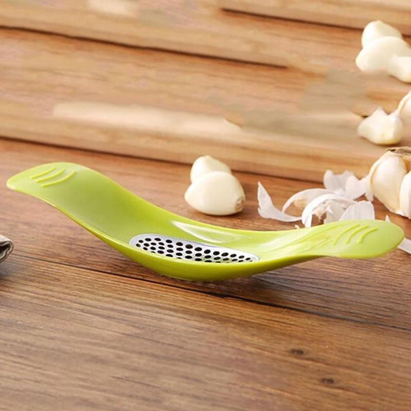 Garlic Presses Kitchen Gadgets Practical Crusher Cooking Tools Utensils - ebowsos
