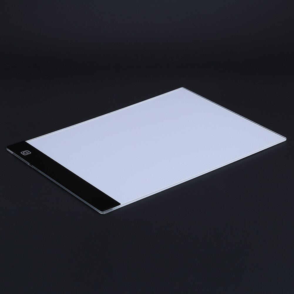Graphics Tablet 13.15x9.13inch A4 LED Drawing Tablet Thin Art Stencil Drawing Board Light Box Tracing Table Pad Three-level Hot - ebowsos