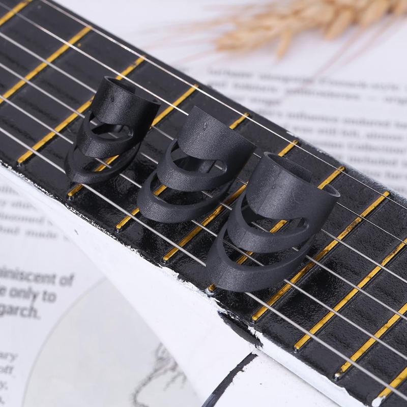 Guitar Ring Fingertip Guitar Accessory Folk Music Finger Protecting Sleeve-ebowsos