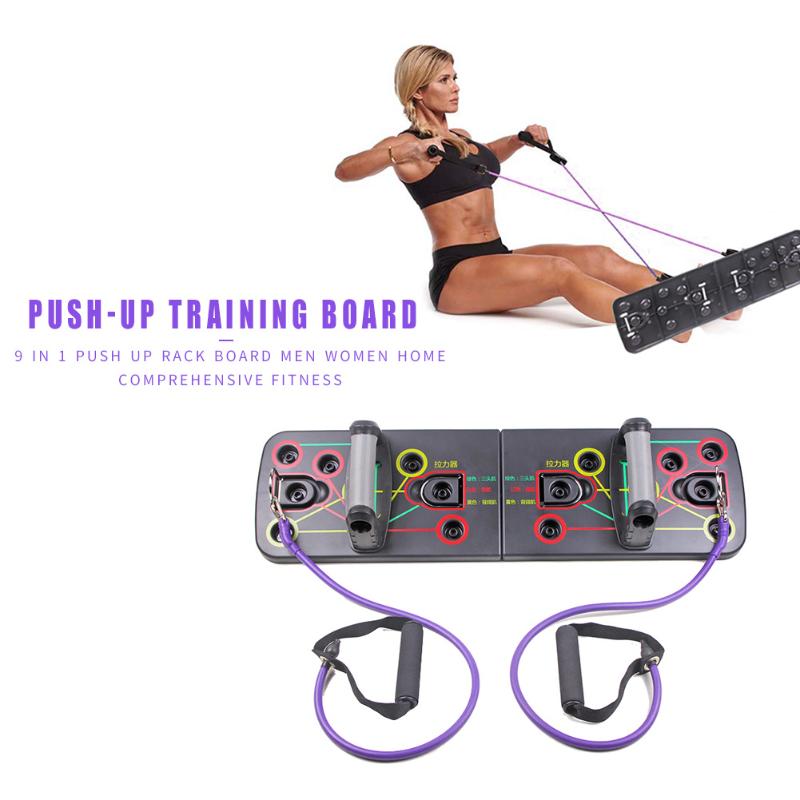 Gym Push Up Stand Excellent Craftsmanship Well Durability Push-up Rack Comprehensive Exercise Body Building Equipment-ebowsos