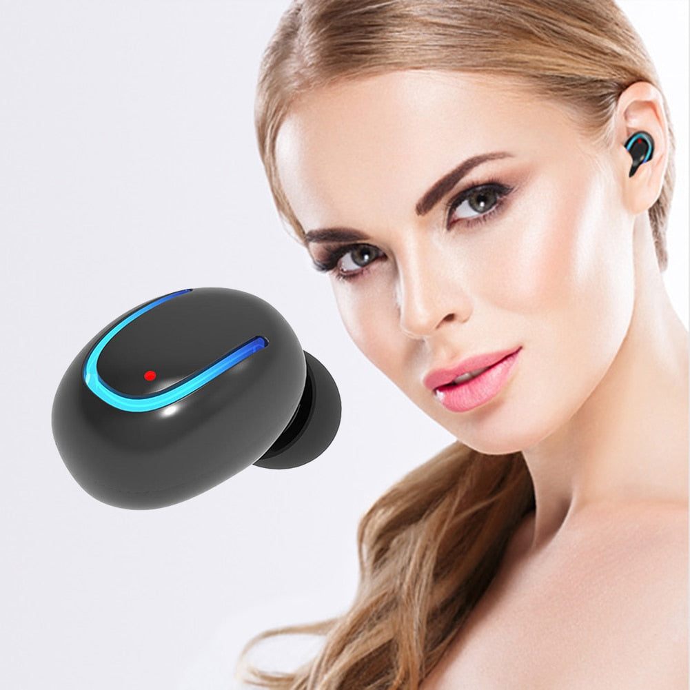 H3#R High Quality Wireless Bluetooth Headset In-Ear Single Earphone Earbud for Phone Tablet Computer - ebowsos