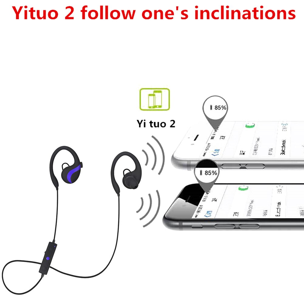H3#R S7 Wireless Bluetooth Headset Stereo Sports Headphone Earphone With Microphone Universal For iphone Samsung all phones - ebowsos