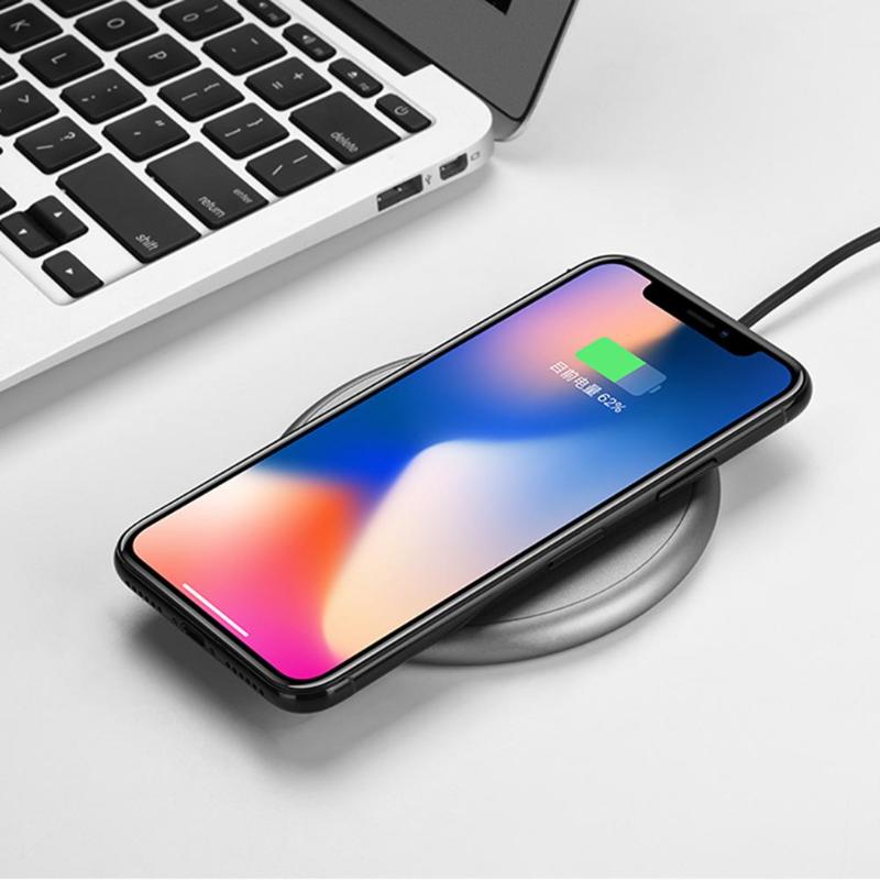 CW3A Qi Wireless Charger Fast Phone Charging Pad Mat Stand for iPhone 8 Samsung Note 8 USB Wireless Charger High Quality - ebowsos