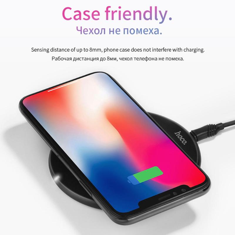 CW9 Round Shape Dual Deck Wireless Charger 5V 1A Fast Charging Pad Stand Mat Wirless Charger for Phone High Quality - ebowsos