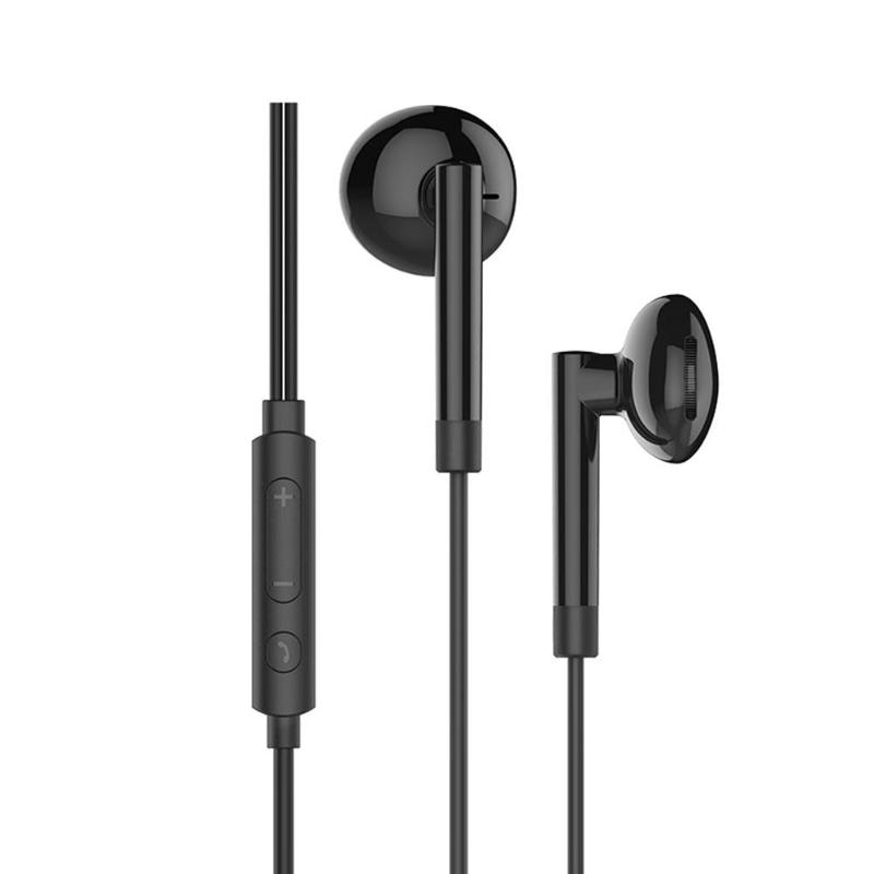 M53 Earphones 3.5mm Wired Control Earbuds Headset with Microphone for iPhone Android Phones High Quality Earphones New - ebowsos
