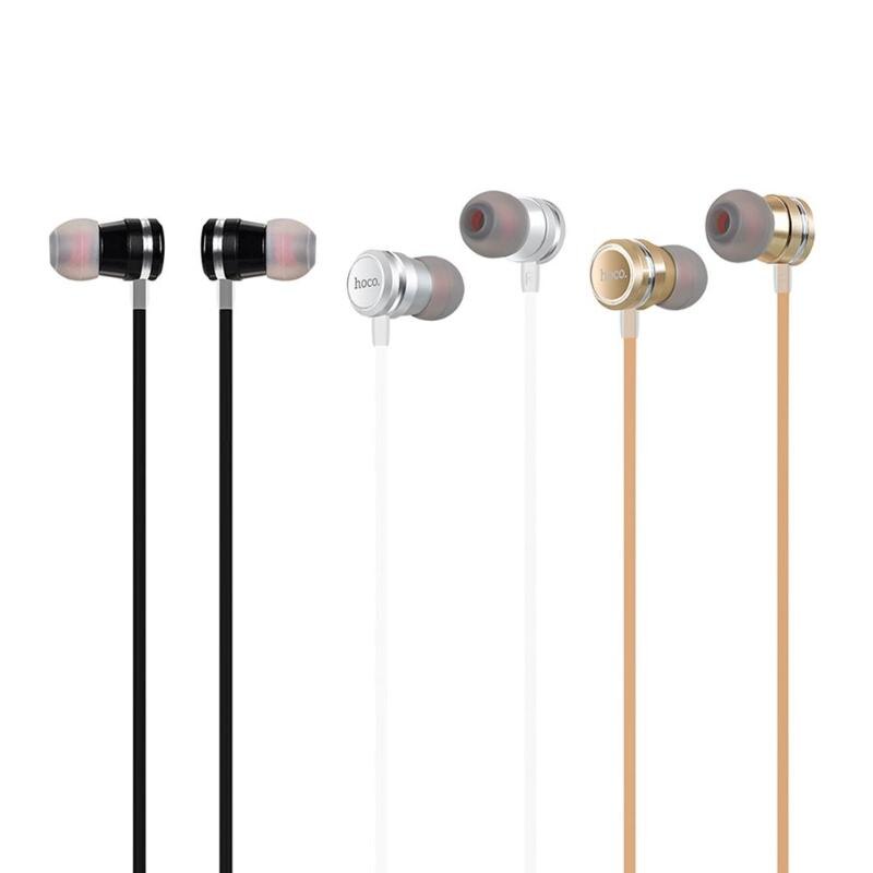 Metallic Universal In-Ear Earphones HIFI Stereo Headphone Wired Control Headset Earphone with Mic for Phone PC Laptop New - ebowsos