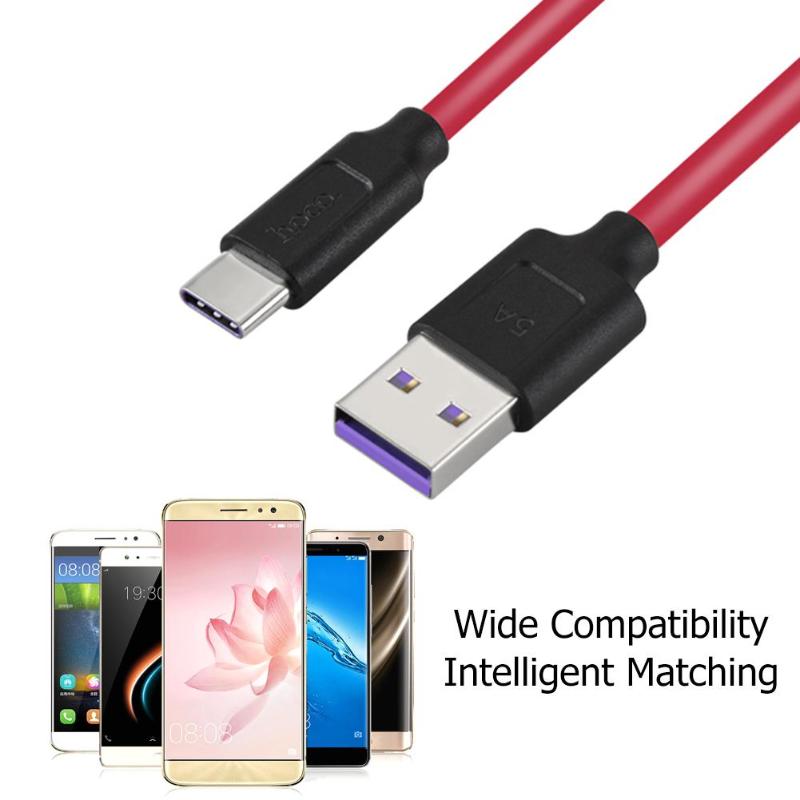 Type-C USB 5A Fast Charging Data Sync Charger Cable for Huawei Mate 9 P10 OnePlus 3T Charger Adapter Data Sync Cord New - ebowsos