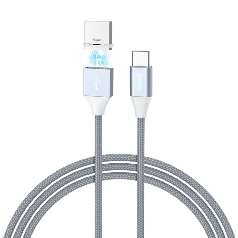 U40B 1m Nylon Braided USB Type-C Charging Data Sync Charger Cable for Samsung Xiaomi Huawei Android Tablet Cable Promotion - ebowsos