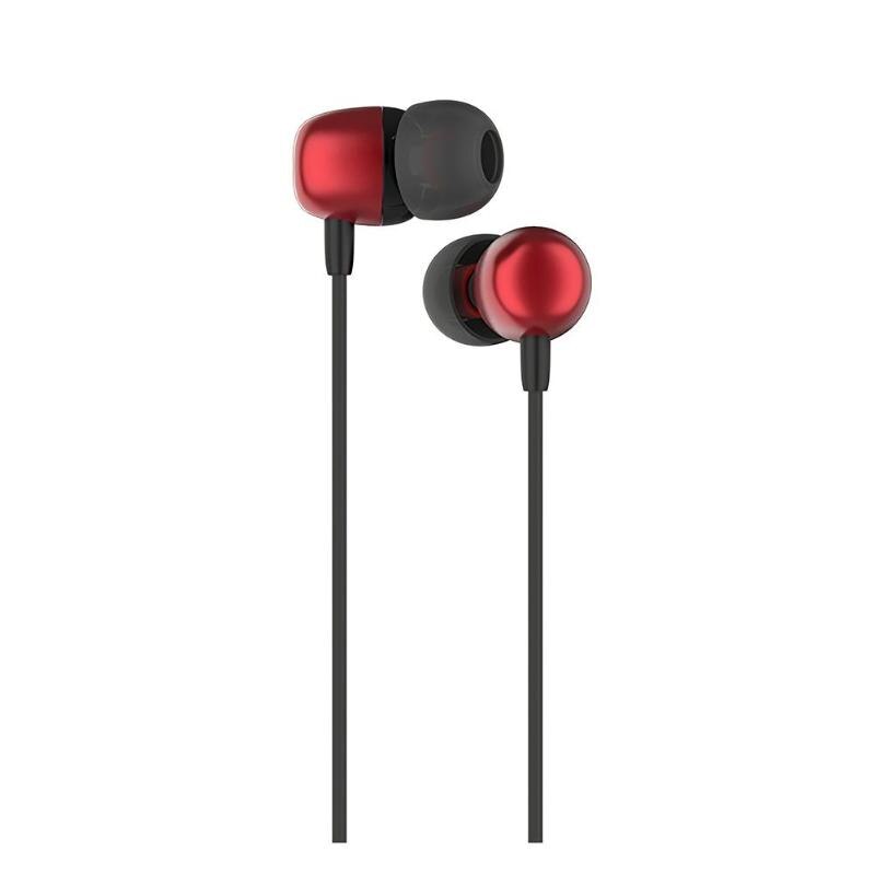 Universal In-Ear Earphones HIFI Stereo Headphone Nosie Reduction Wired Control Headset Earphone with Mic High Quality - ebowsos