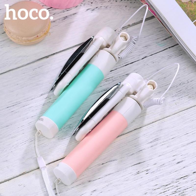 Universal Mini Portable Wired Selfie Stick Handheld Extendable Monopod with Mirror for iPhone Samsung Huawei Xiaomi Sticks - ebowsos