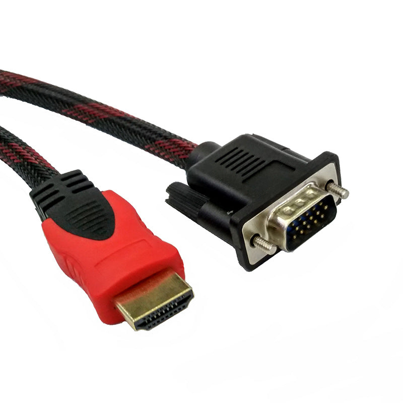 1080P 1.5 M HDMI Male to male VGA HD SVGA Video Converter Adapter AV For PC DVD HDTV UM - ebowsos