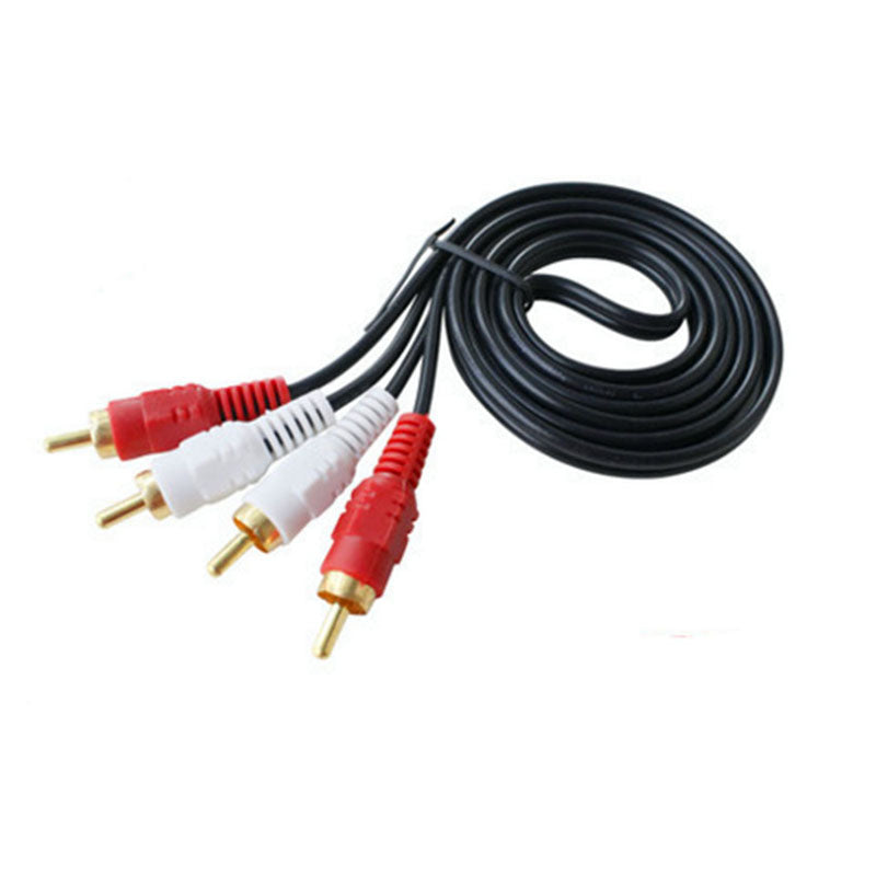 2 RCA Jack Stereo Dual RCA Audio Speaker Male to Male Patch Cable 1.5m 3m 5m 10m - ebowsos