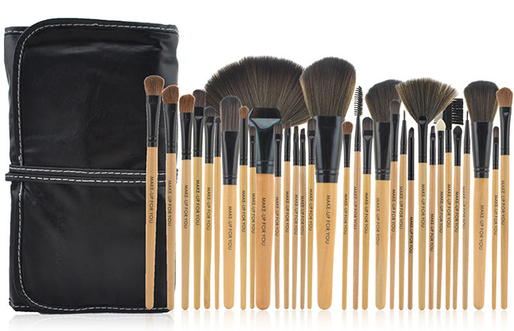 32 pcs High Quality Professional Soft Cosmetics Beauty Make up Brushes Set Kabuki Kit Tools maquiagem Makeup Brushes - ebowsos