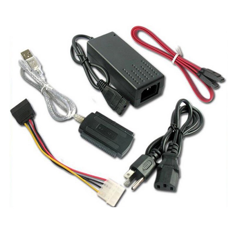 USB 2.0 to IDE SATA S-ATA 2.5 3.5 HD HDD Hard Drive Adapter Converter Cable - ebowsos
