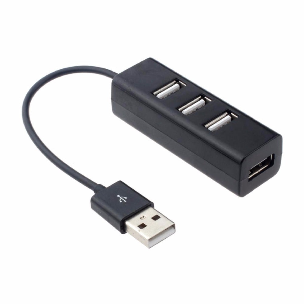 New Mini USB 2.0 Hi-Speed 4 Port USB Hub Splitter Hub Adapter For PC Computer For Portable Hard Drives 5 - ebowsos