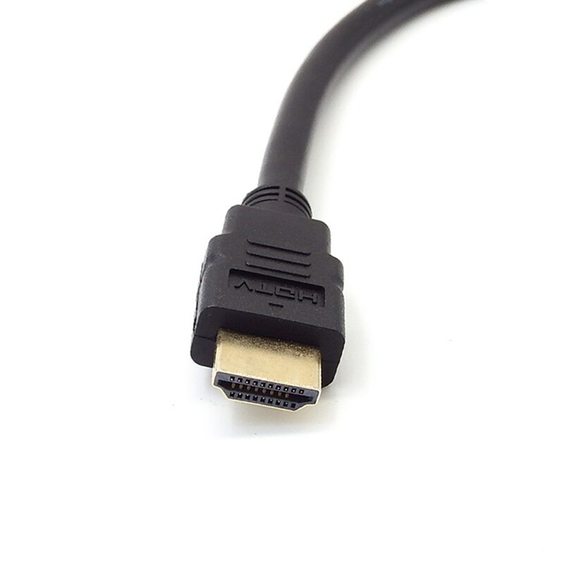 30cm HDMI To DVI 24+5 Adapter Cable Black M/F HDMI Male To DVI Female Video Adapter Cord For PC HDTV LCD DVD - ebowsos