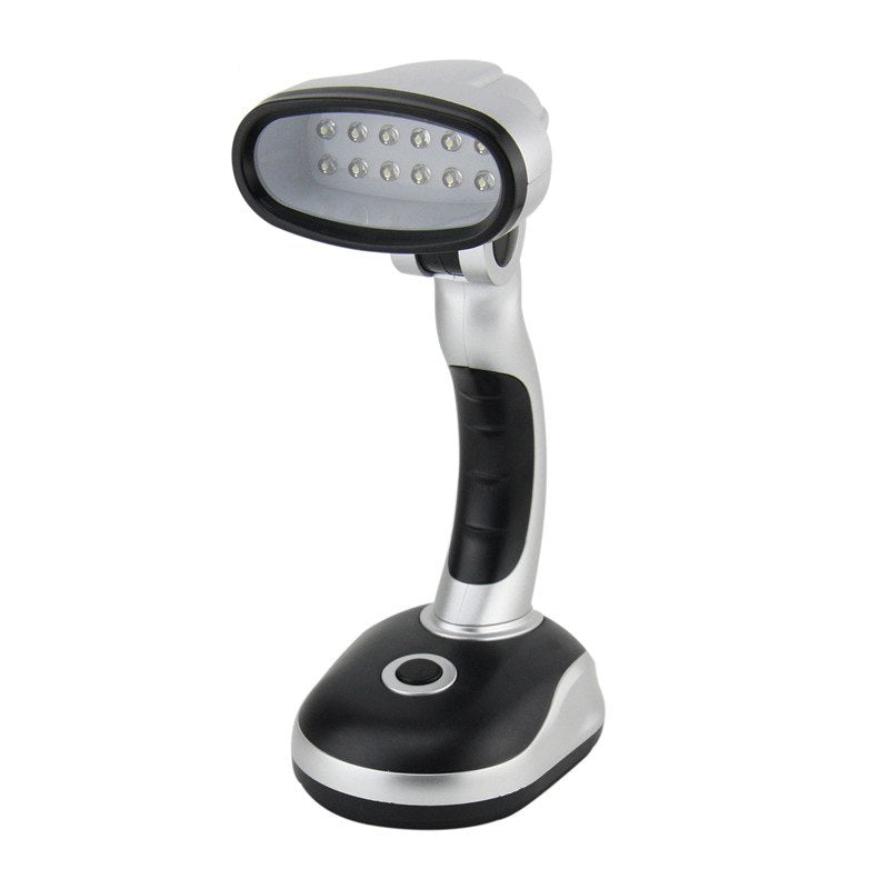 12Bulb LED Battery USB Gadgets Operated Portable Desk Light Lamp Laptop Computer Home Office - ebowsos