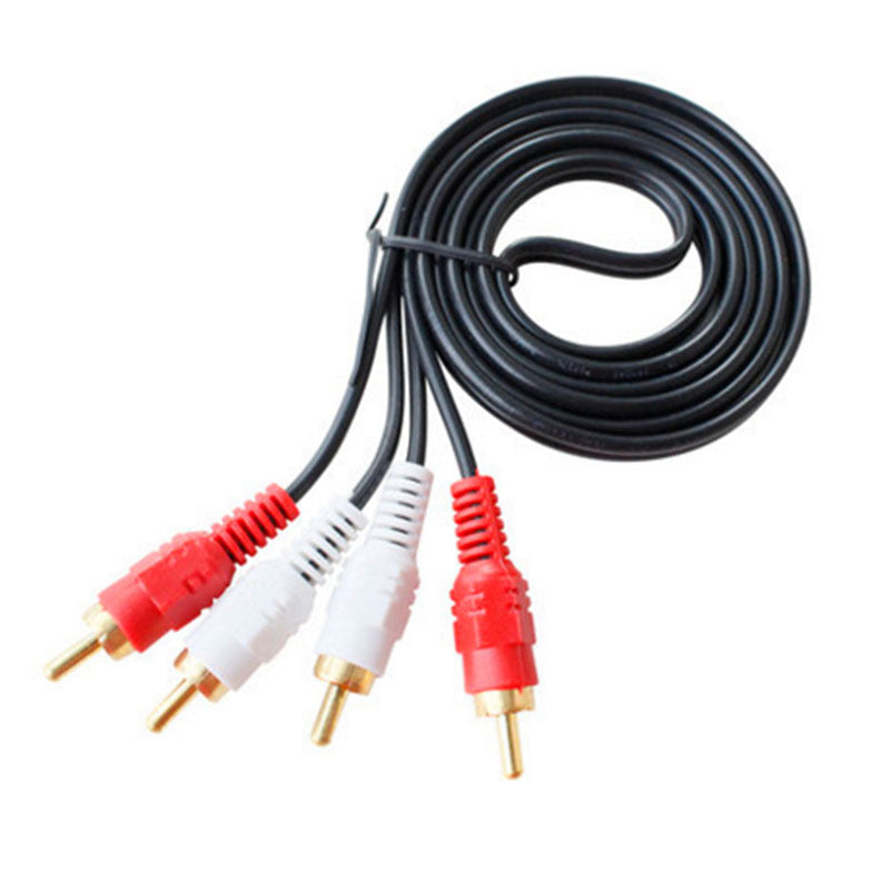2 RCA Jack Stereo Dual RCA Audio Speaker Male to Male Patch Cable 1.5m 3m 5m 10m - ebowsos