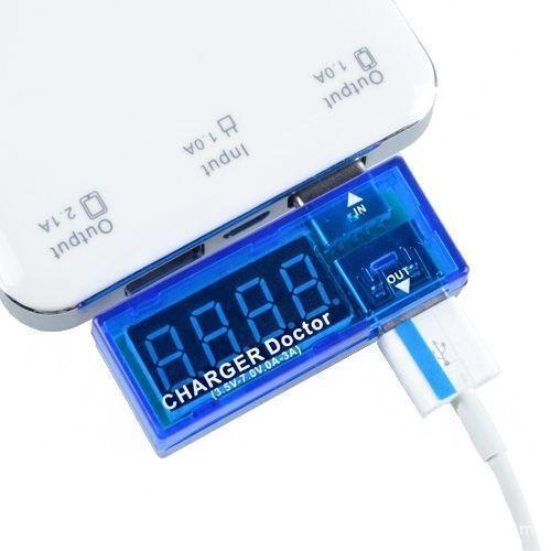 High Quality Tester Power Detector USB Charger Doctor Mobile Battery Voltage Current Meter - ebowsos