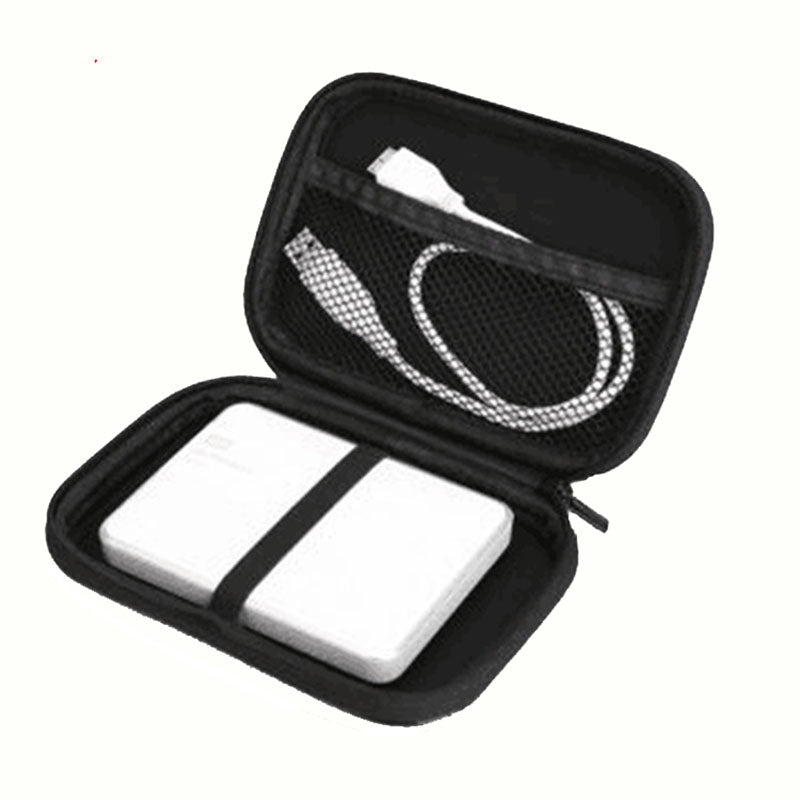 Portable 2.5 Inch HDD Protection Box Fashion Portable Zipper External Standard 2.5 GPS Hard Disk Drive Device Storage Box - ebowsos