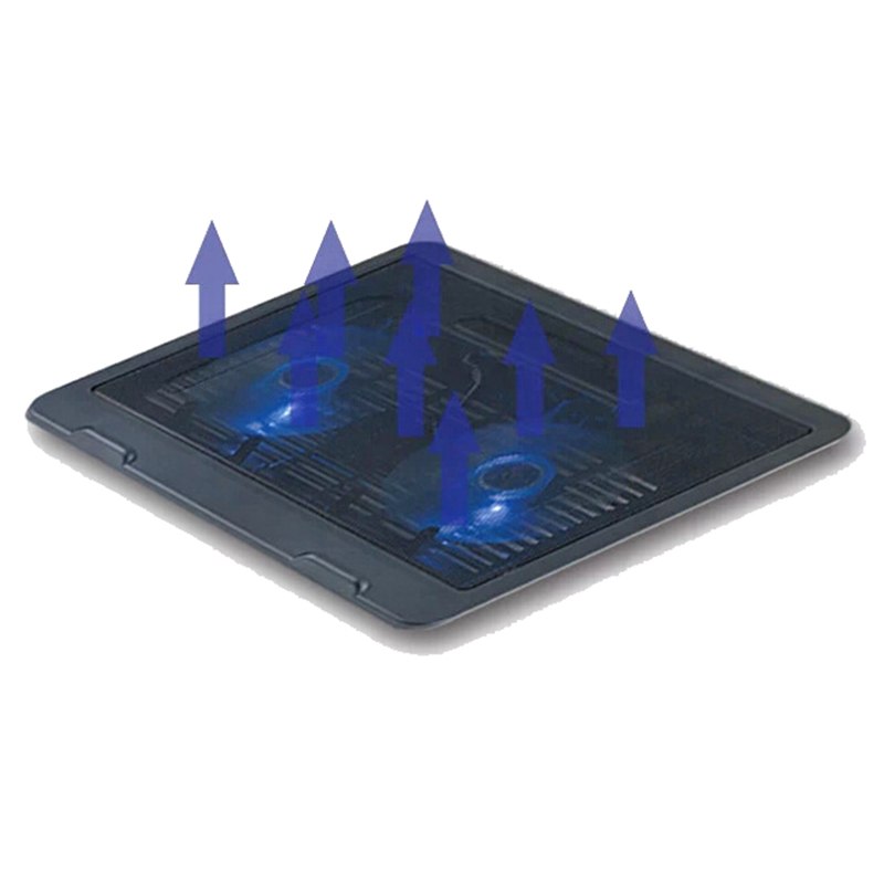 Laptop Cooling Pad Notebook Stand cooling laptop With 2 Quite Fan & blue LED Lights For 11-15" Laptop cooler Fixture for laptop - ebowsos