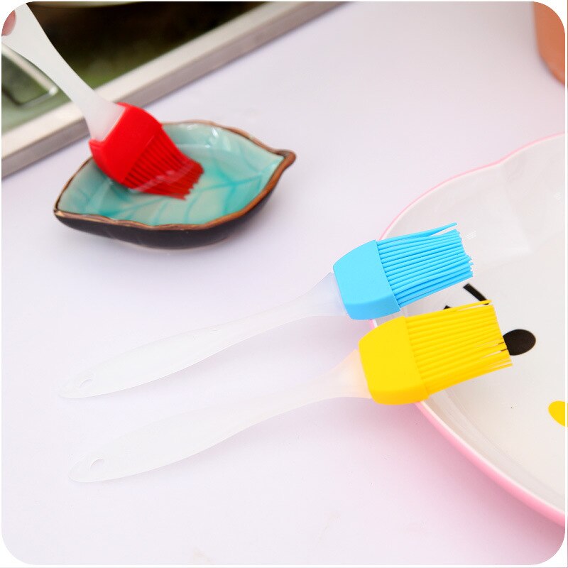 Bbq Tools Silicone Oil Brush high temperature Silicone Baking Bakeware Bread Cook Pastry Oil Cream BBQ Tools Basting Brush - ebowsos