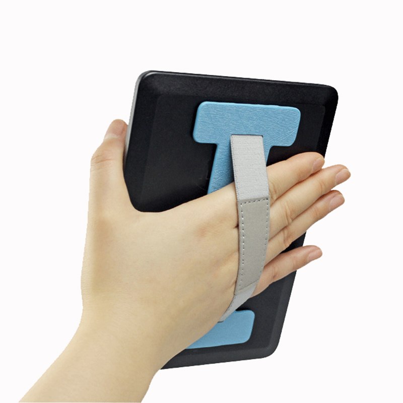 Universal Tablet Handed Grip Strap Holder Anti Slip Finger Sling Band Strap Holder Stand Sticker for 6-10.5 inch Tablet PC - ebowsos