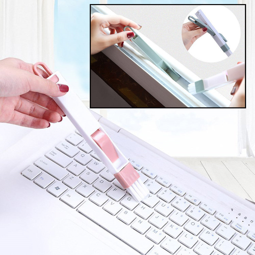 Multifunctional Brush Ultra-thin laptop Cleaning Brush For Laptops Notebooks Window Kitchen - ebowsos