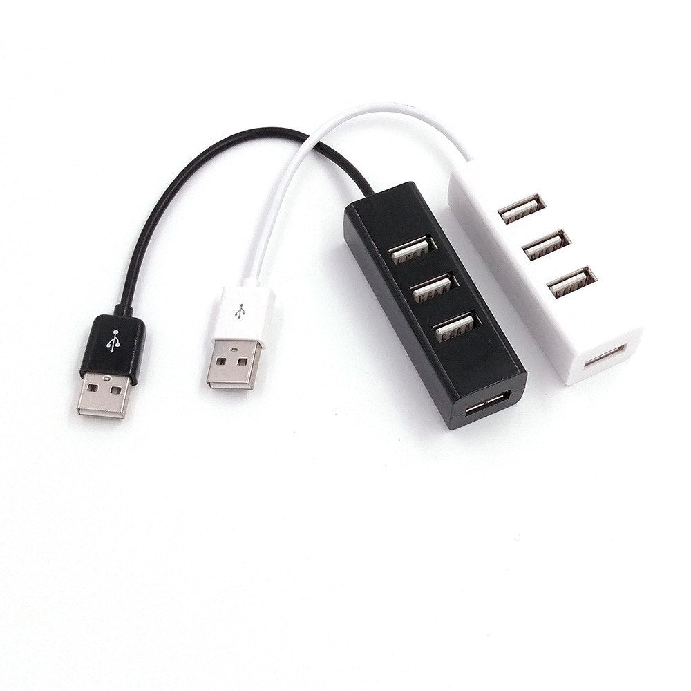 New Mini USB 2.0 Hi-Speed 4 Port USB Hub Splitter Hub Adapter For PC Computer For Portable Hard Drives 5 - ebowsos