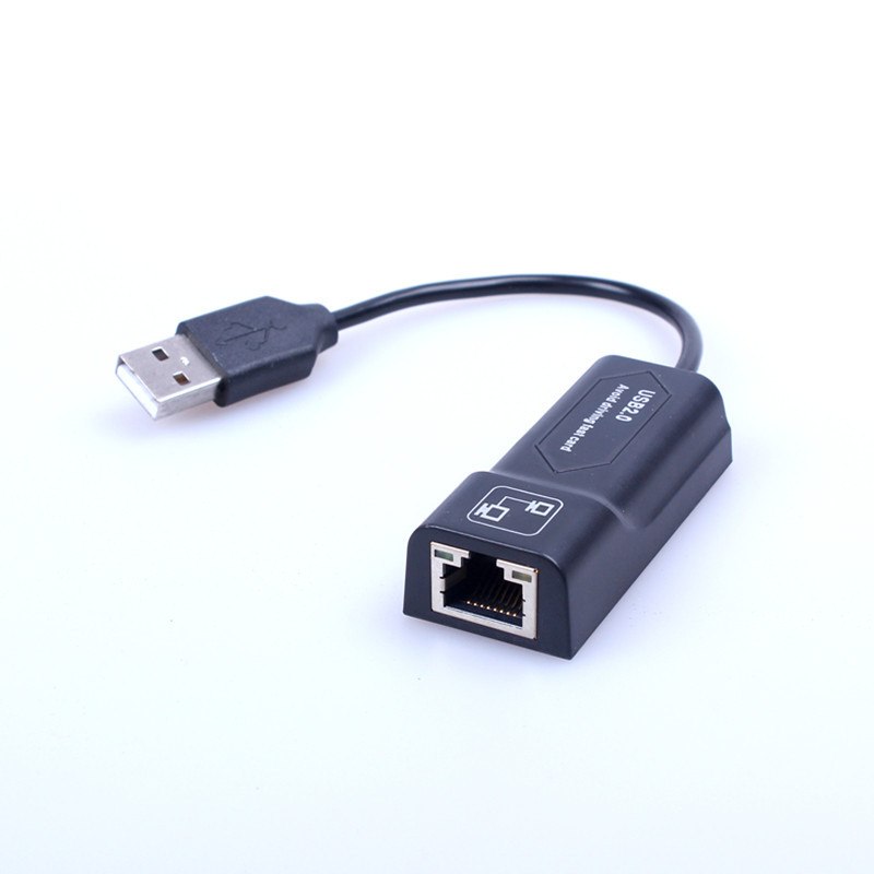 USB 2.0 10/100Mbps Ethernet RJ45 External Network Card LAN Adapter - ebowsos