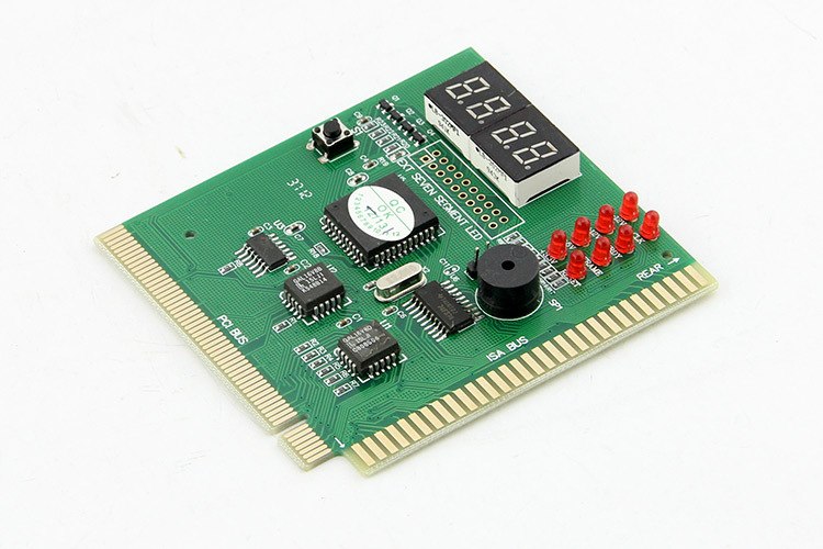 4 Digit Display Analyzer Computer LCD Diagnostic Card Motherboard Post Tester PC Analysis PCI Card Networking Tools - ebowsos