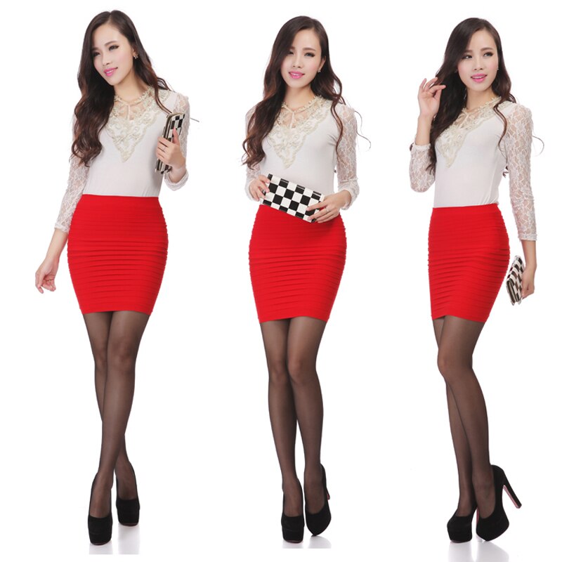 1pcs Free Shipping Fashion Women Girls' Mini Short Skirts Tight hip pack Skirt Waist Skirt Free Size - ebowsos