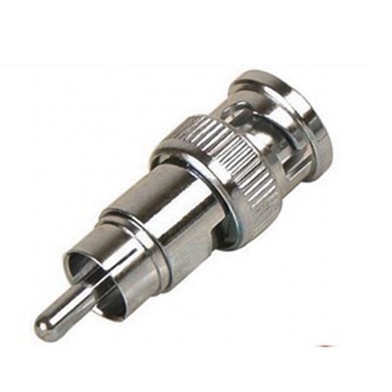 high quality New RCA Male Av to BNC Male Connector Adapter - ebowsos