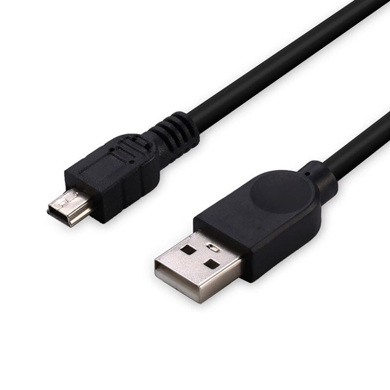 New USB 2.0 A Male to Mini 5 Pin B Charge Data Cable Adapter For MP3 Mp4 Player Digital Camera phone - ebowsos