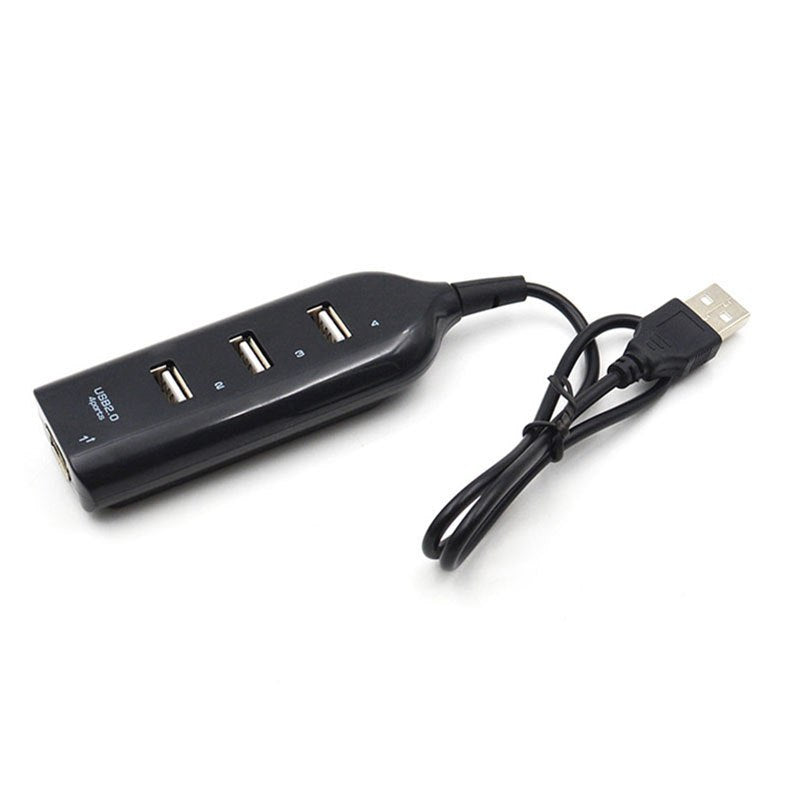 High Speed Micro Mini 4 Port USB 1.1 Hub USB Port For Laptop PC Computer Laptop Peripherals Accessories - ebowsos