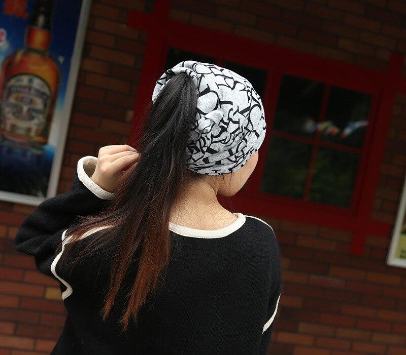 European Style Spring New Fashion Useful Folding Cap Autumn/ Fall Letter Hat for Women Knitting Caps 4 colors Girl Beanies - ebowsos