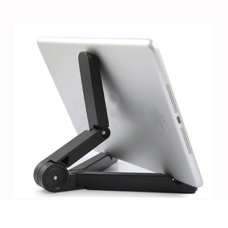 Foldable Tablet Holder Desktop Big Phone Holder Stand Bracket Mount Adjustable for iPad Tablet Mobile Phone 4-10 Inch - ebowsos