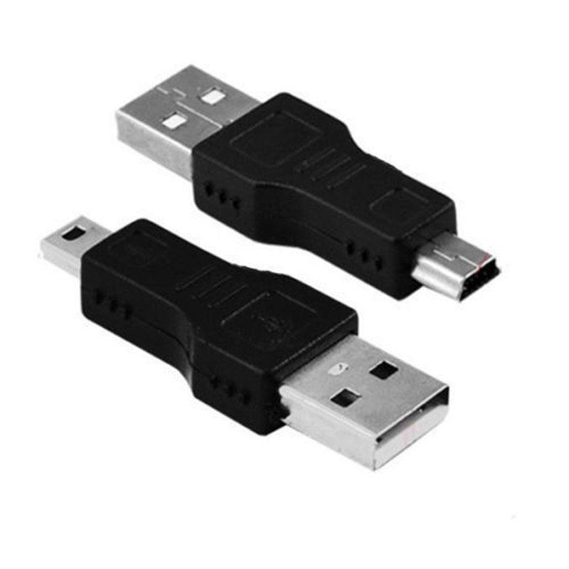 New USB A to Mini 5-Pin Data Cable Adapter Male/M - ebowsos
