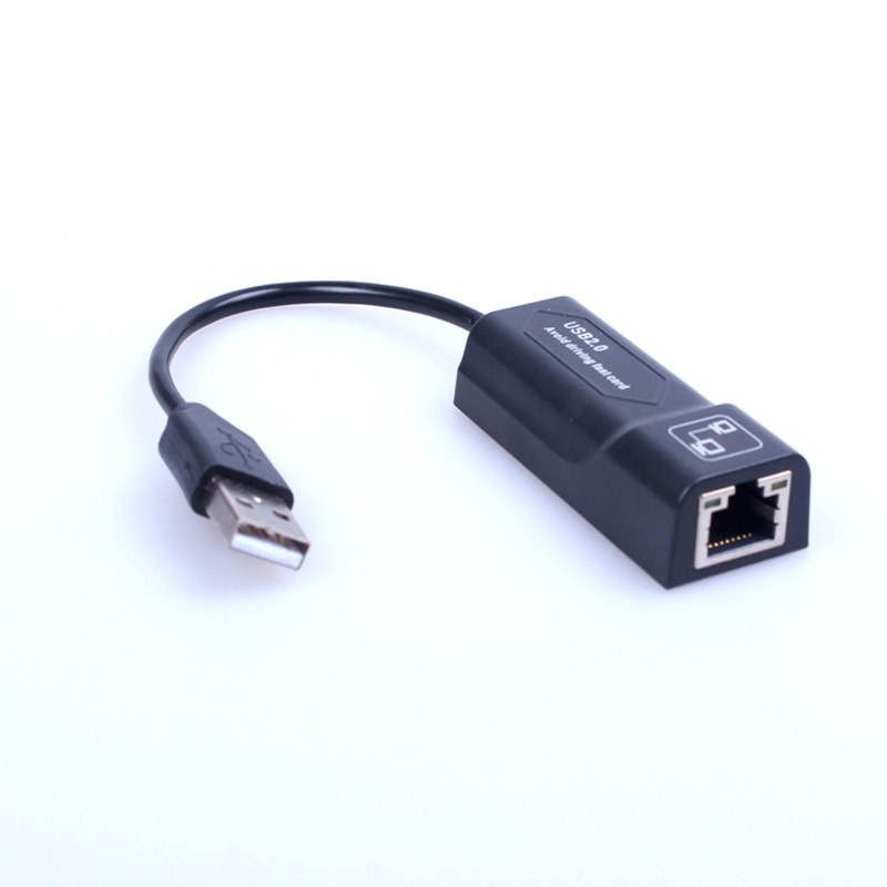 USB 2.0 10/100Mbps Ethernet RJ45 External Network Card LAN Adapter - ebowsos